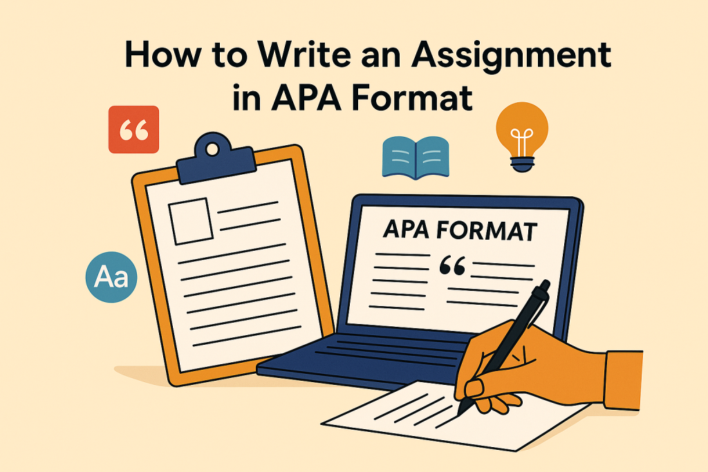 How to Write an Assignment in APA Format